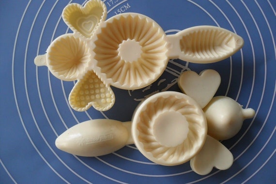 Maamoul Nekache Gateau Oriental Mould 6 Almond Pate Forms Etsy