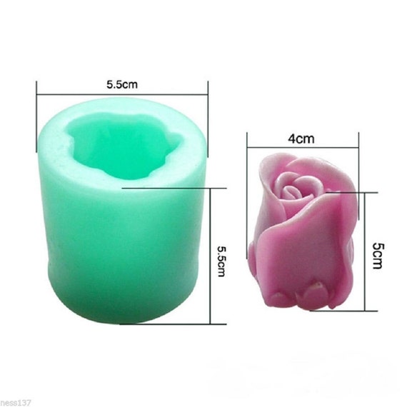 Moule Silicone 3D Fleur Gâteaux Chocolat Porcelaine Fimo Bougie Savonette