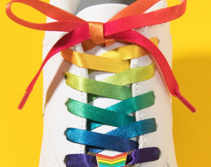 Rainbow Pride Flag Shoelaces