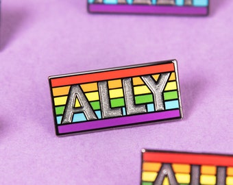 The ALLY Enamel Pin