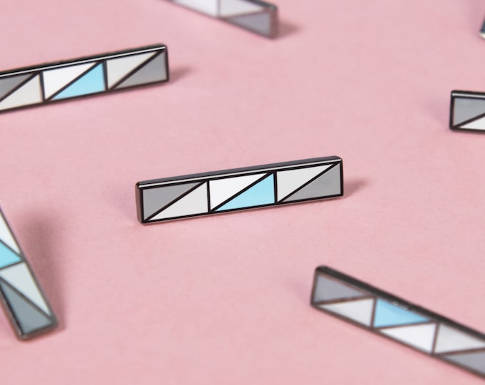 The Demiboy Bar Enamel Pin