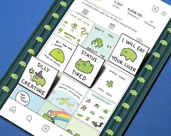 Ferg Frog 3-Pin Bundle — The Pin Prick X Teabag Cartoon