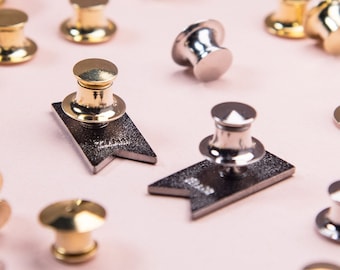 Secure Locking Pin Backs (Pack of 5)