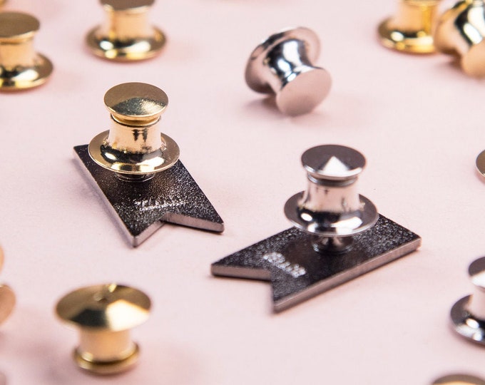 Secure Locking Pin Backs (Pack of 5)