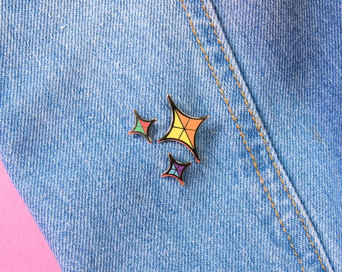 The Rainbow Sparkle Pin