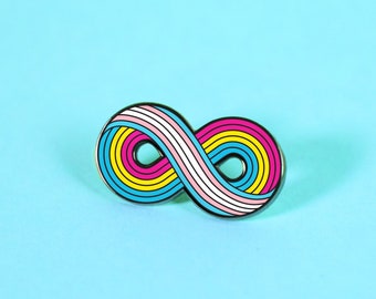 Infinitely Trans-Pansexual Enamel Pin