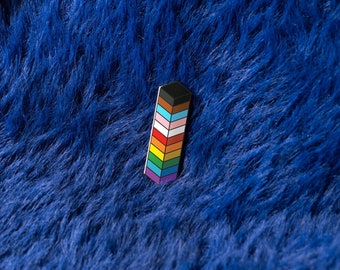 The Rainbow Block Pride Pin