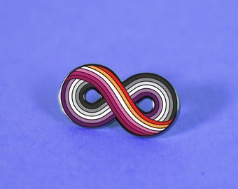 The Infinitely Asexual-Lesbian Pin