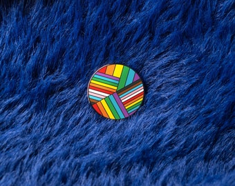 The Rainbow Circle Pride Pin