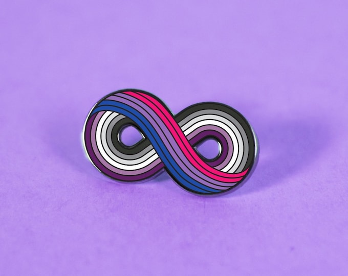 The Infinitely Asexual-Biromantic Pin