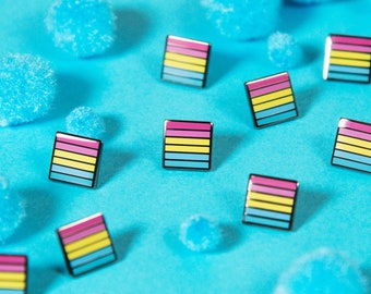 The Mini Pansexual Flag Pin