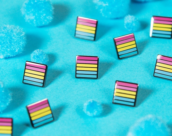 The Mini Pansexual Flag Pin