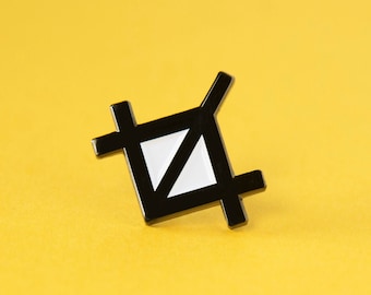 The Crop Tool Enamel Pin
