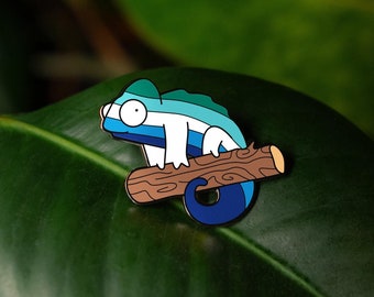 Gay Man Queer Chameleon Pin — The Pin Prick X Queer Chameleon
