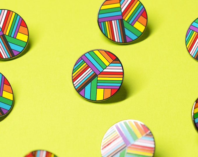 The Rainbow Circle Pride Pin