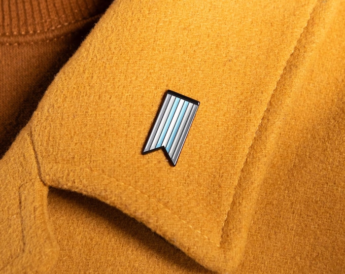 The Demiboy Ribbon Enamel Pin