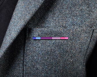 The Bisexual Rod Enamel Pin