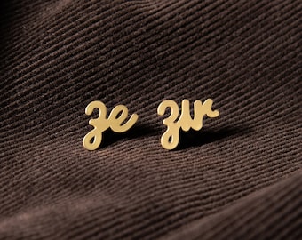 Ze/Zir Pronoun Pins