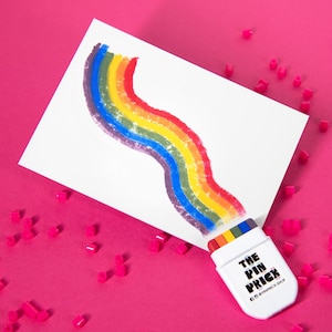 Rainbow Pride ansiktsmålning — Fanbrush® HBTQ-sminkpenna Kroppsborste Kosmetikpalett Stick Paradmånad Lesbisk Bisexuell Trans Ace Bi Framsteg