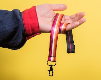 The Community Lesbian Pride Lanyard