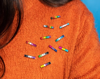The Rainbow Baton Pin