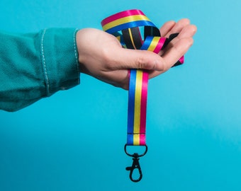 The Pansexual Pride Lanyard