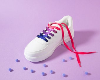 Bisexual Pride Shoelaces