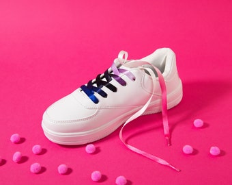 Genderfluid Pride Shoelaces