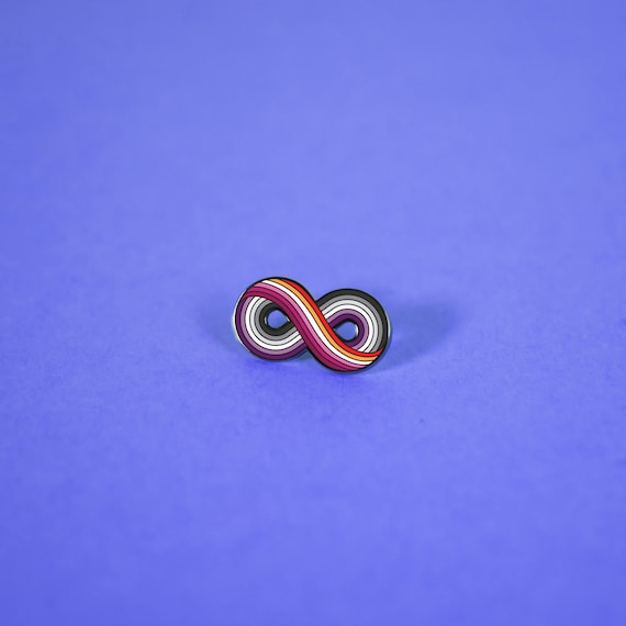 The Infinitely Asexual-Lesbian Pin