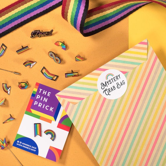 The Pin Prick • London, UK • LGBT Rainbow Gay Pride Pins (and more!)