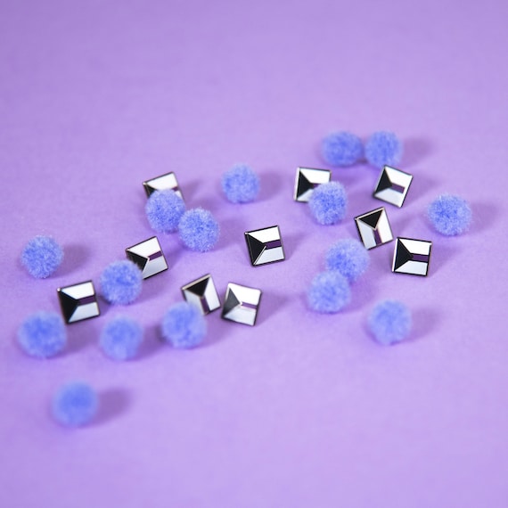 The Mini Demisexual Flag Pin