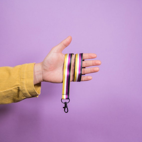 The Non-Binary Pride Lanyard