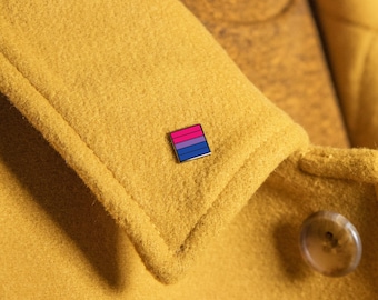 The Mini Bisexual Pride Flag Pin
