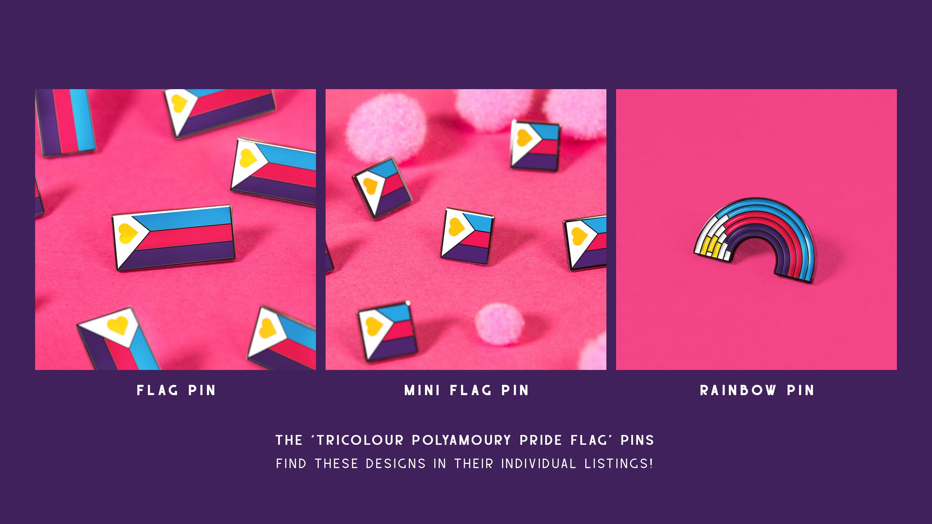 Gallery - The Pin Prick • London, UK • LGBT Rainbow Gay Pride Pins (and  more!)