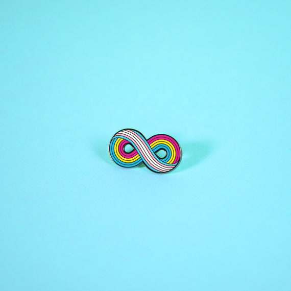 Infinitely Trans-Pansexual Enamel Pin