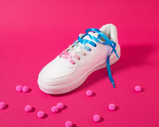Transgender Pride Shoelaces
