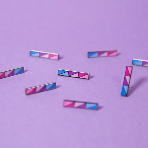 The Bisexual Bar Enamel Pin