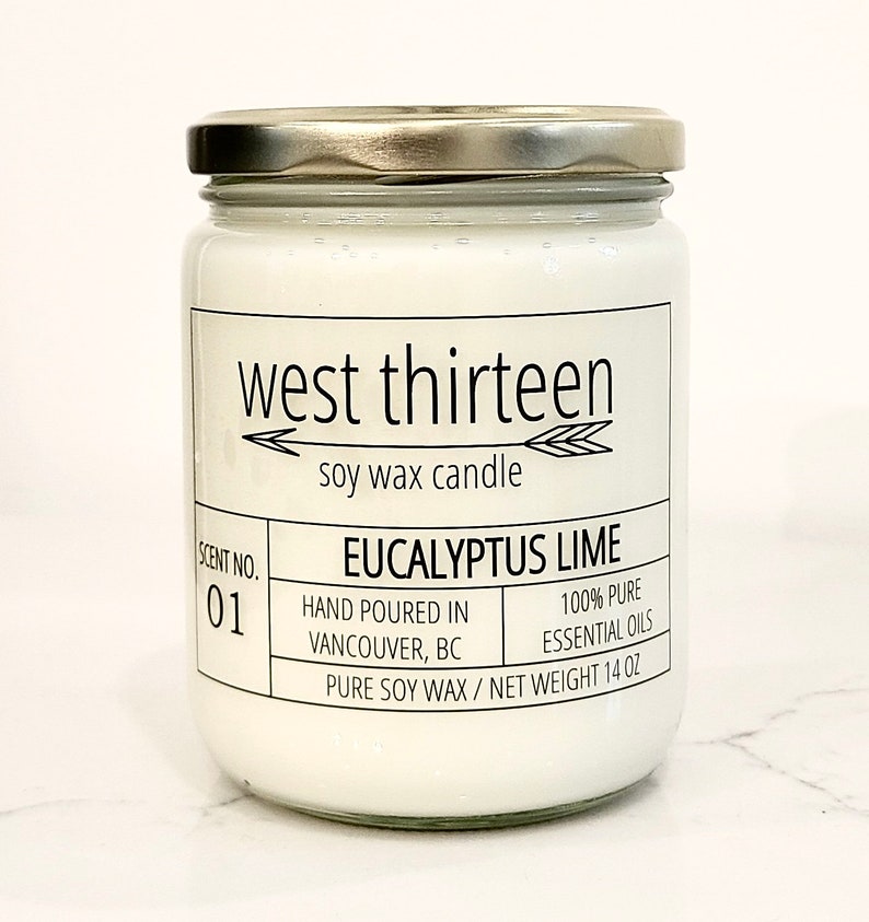 14 oz Soy Wax Candles image 4