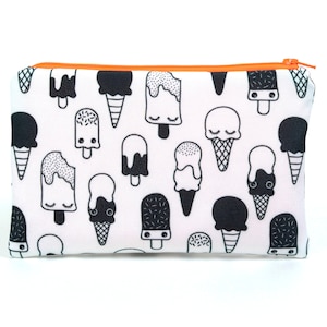 Mini Vik Ice Cream Flachbeutel // Schminktasche, Federmäppchen Bild 1