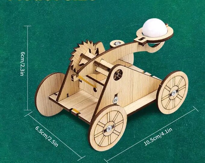 Model Catapult Children's Puzzle Toy Kit – Build & Launch Fun! - Etsy