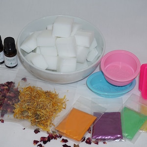 Kit per la produzione di sapone (Melt & Pour) - Varie dimensioni