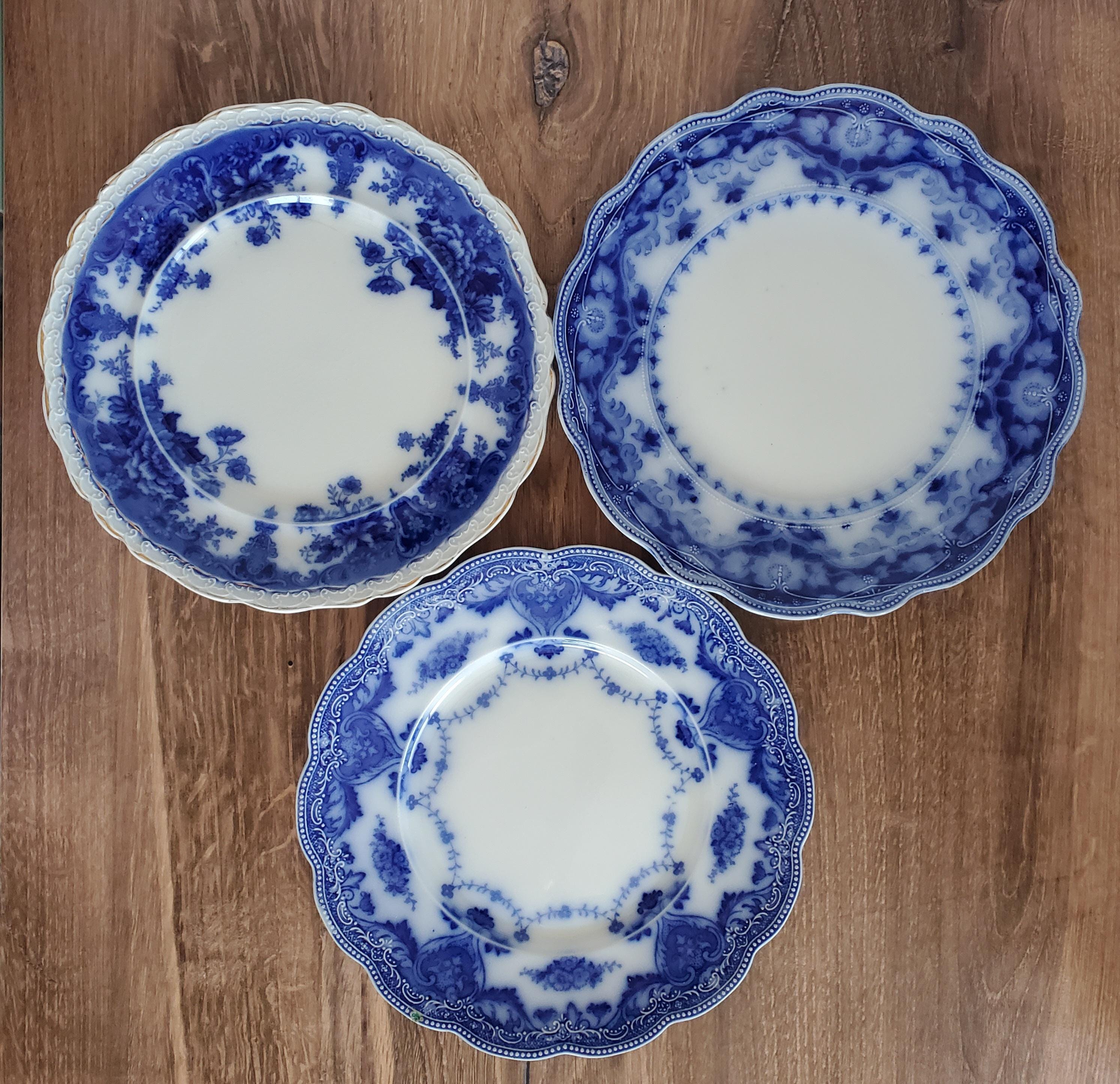 Historical Blue Plate - Etsy