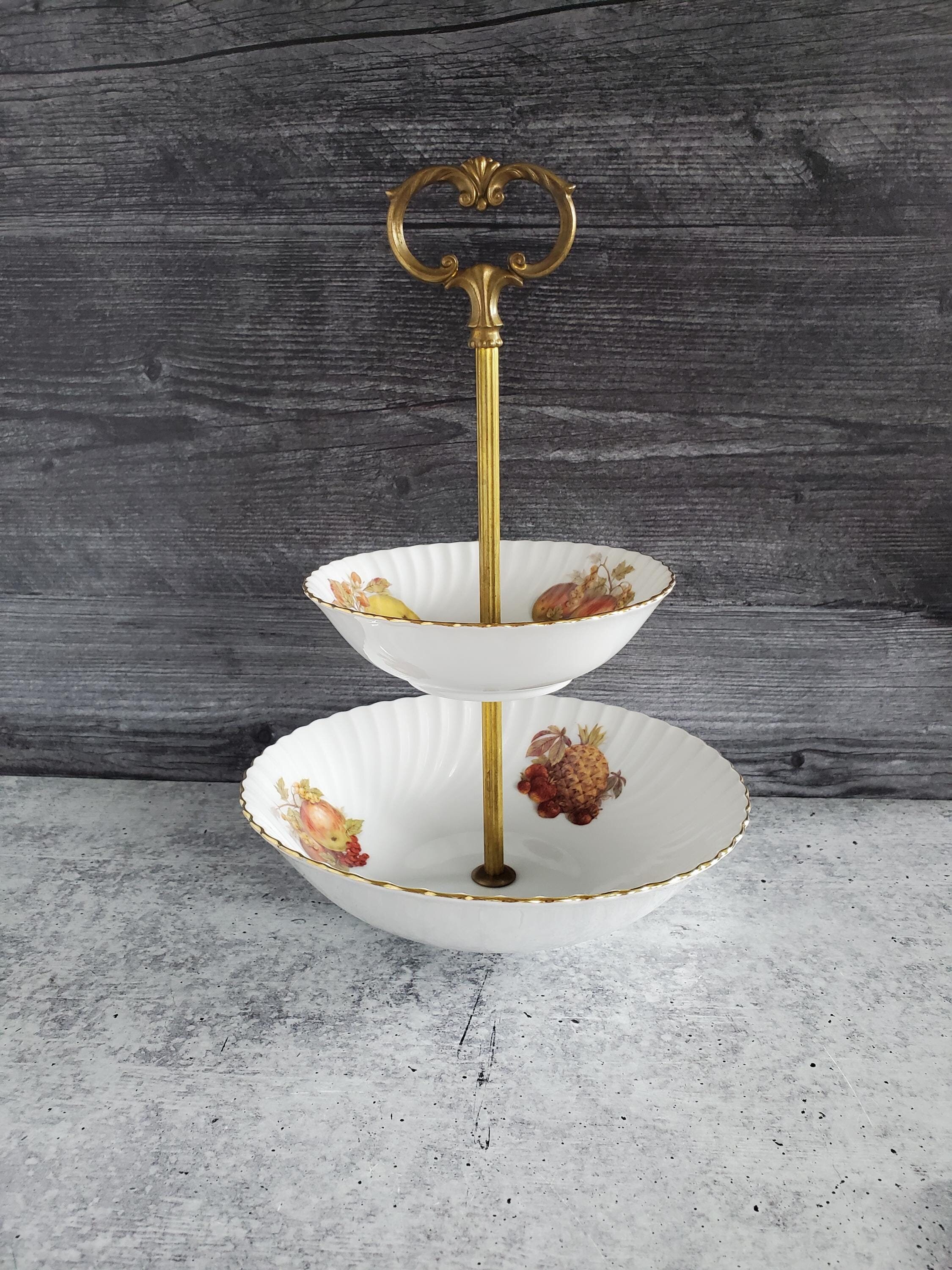 Vintage Three Tier Candy Dish - Etsy