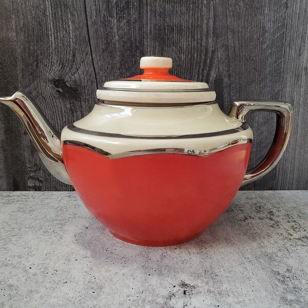 Art Pottery Teapot Etsy