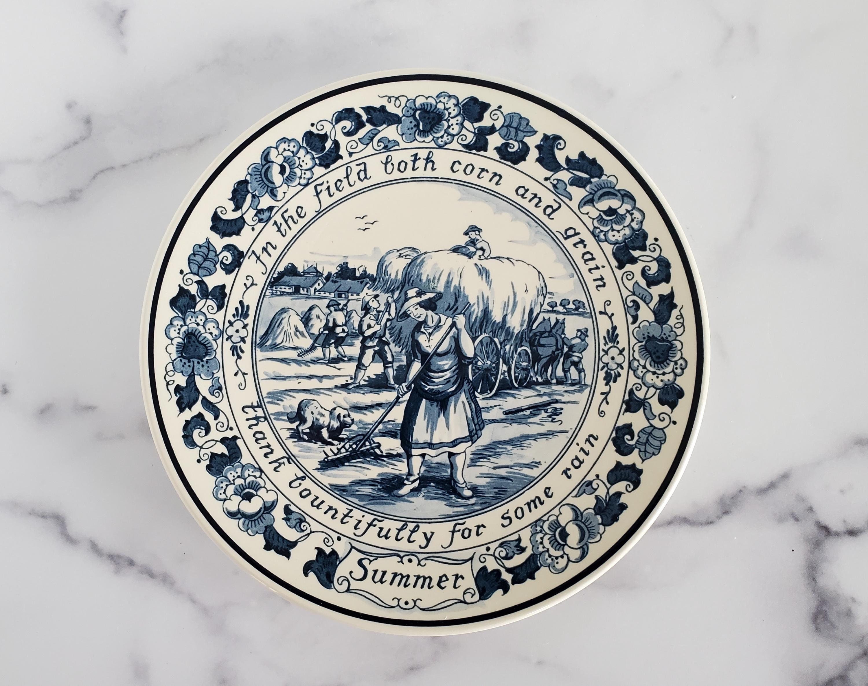 オランダ Goedewaagen 24cm プレート Plate 24 cm - Frisian white | Royal Goedewaagen since 1610