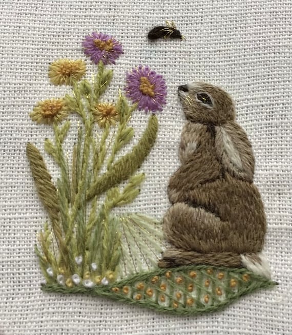 Crewel Embroidery Kit From Needlewoman Studio Entitled Etsy UK