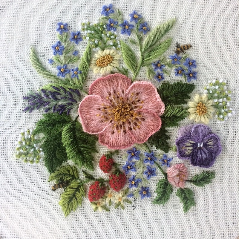 Crewel Embroidery Kits - Etsy