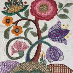 Arcadia, A Crewel Embroidery Kit -   Crewel embroidery patterns, Crewel  embroidery, Embroidery patterns