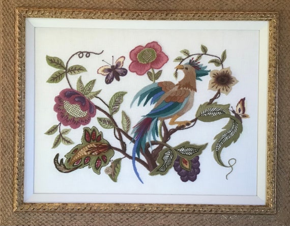 Two Birds Crewel Embroidery Kit