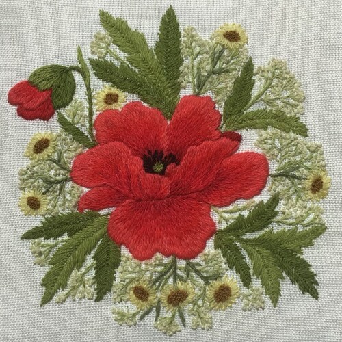 Summertime Crewel Embroidery Kit Etsy